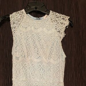 Xenia Boutique Fitted Mini Dress